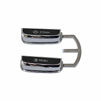 Bedienknopf Steam / Menu Chrom für Saeco Incanto